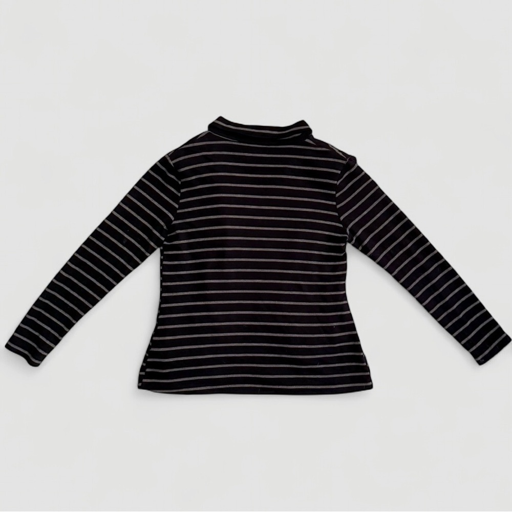 Tart Maternity Black and Gray Striped Jersey Blazer | Size Medium - Picture 2 of 4
